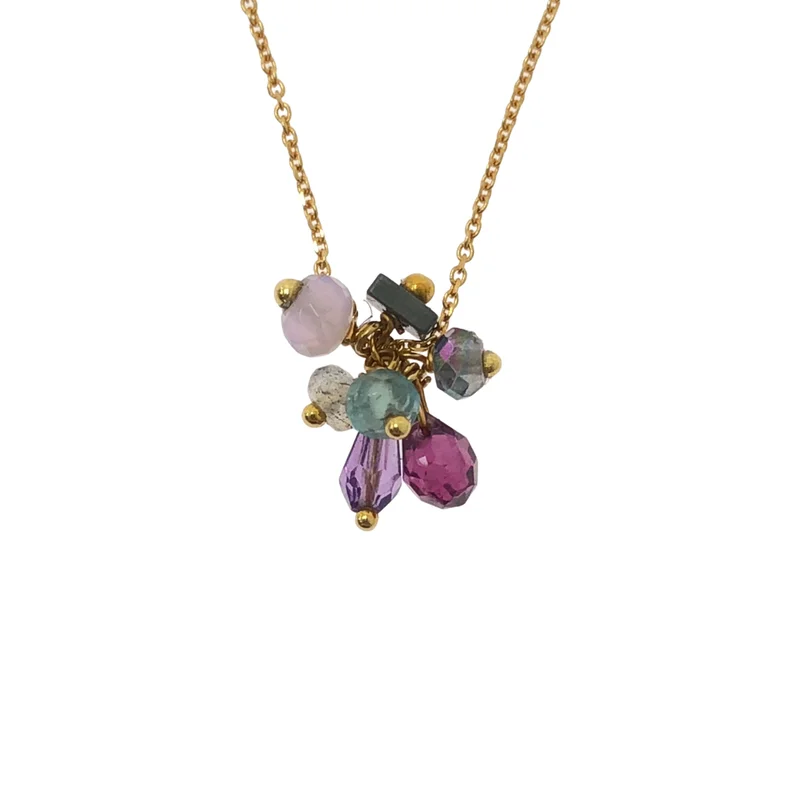 Sweet Pea / スイート ピー | H.P.FRANCE取扱 天然石 ストーン ネックレス / 18K |
