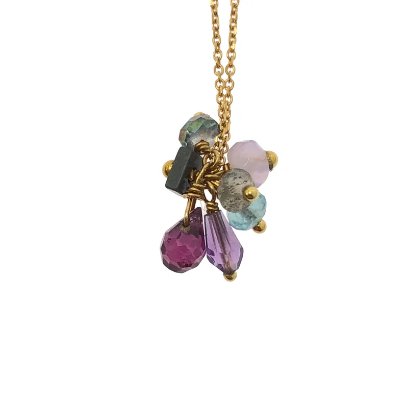 Sweet Pea / スイート ピー | H.P.FRANCE取扱 天然石 ストーン ネックレス / 18K |