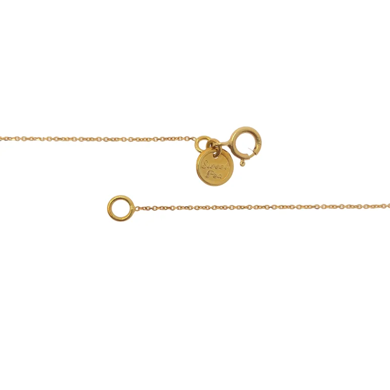 Sweet Pea / スイート ピー | H.P.FRANCE取扱 天然石 ストーン ネックレス / 18K |