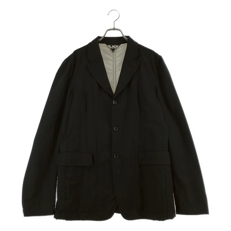 BLACK COMME des GARCONS / ブラックコムデギャルソン | 2012AW | ウール 3B テーラードジャケット | L | メンズ