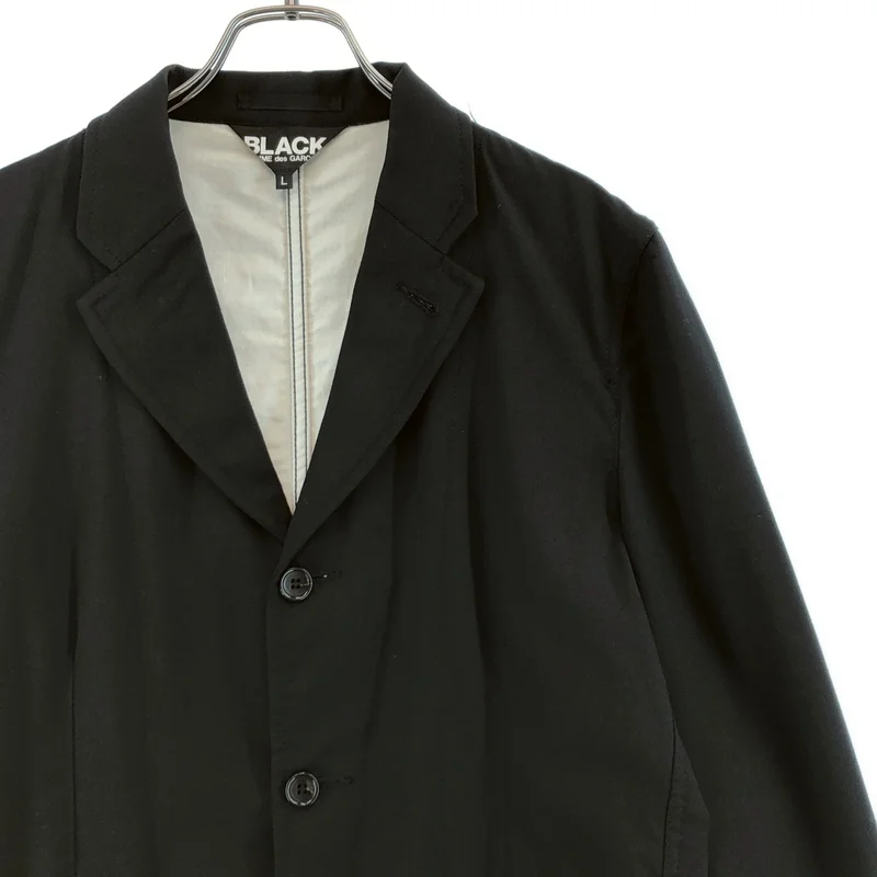 BLACK COMME des GARCONS / ブラックコムデギャルソン | 2012AW | ウール 3B テーラードジャケット | L | メンズ