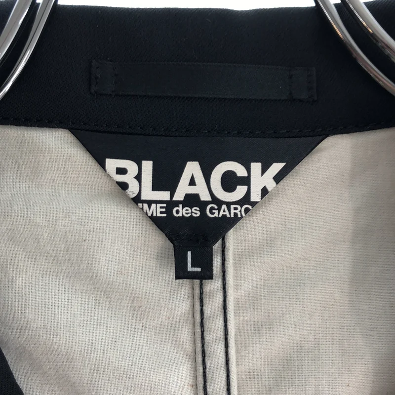 BLACK COMME des GARCONS / ブラックコムデギャルソン | 2012AW | ウール 3B テーラードジャケット | L | メンズ