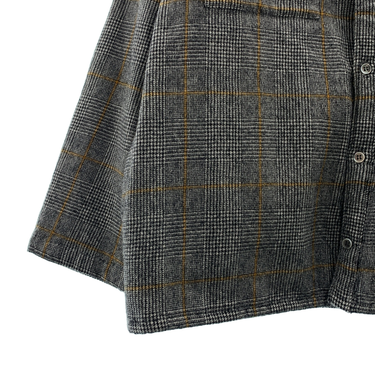 Graphpaper / グラフペーパー | GLENCHECK WOOL L/S BOX SHIRT グレン