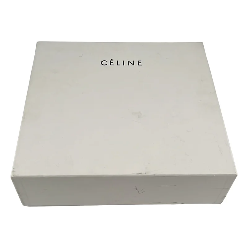 CELINE / セリーヌ | Open Toe Bootle 80 / フィービー期 レザー オープントゥ ウェッジソールサンダル | 37 | レディース