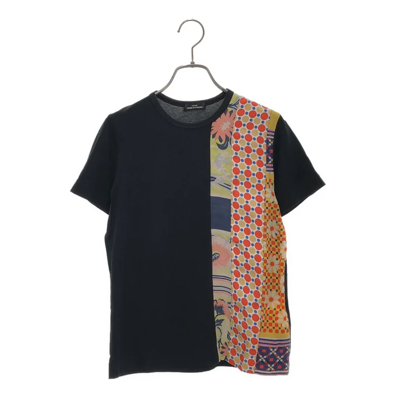 tricot COMME des GARCONS / トリココムデギャルソン | 2001AW | 異素材切替 パッチワーク Tシャツ |