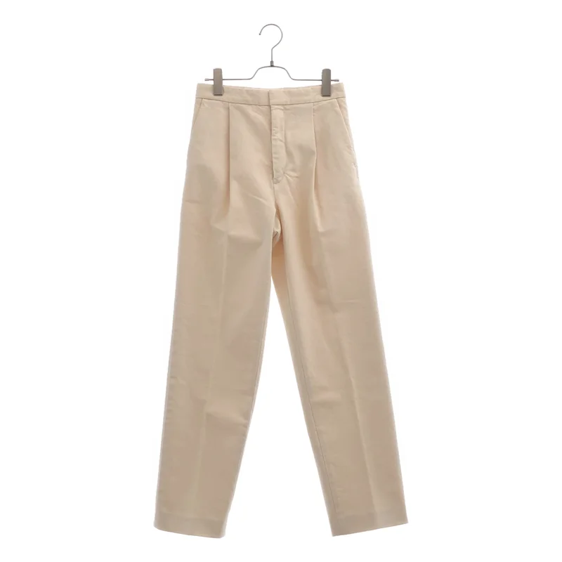 BEIGE， / ベイジ | コットン 2タックパンツ | 2 | レディース