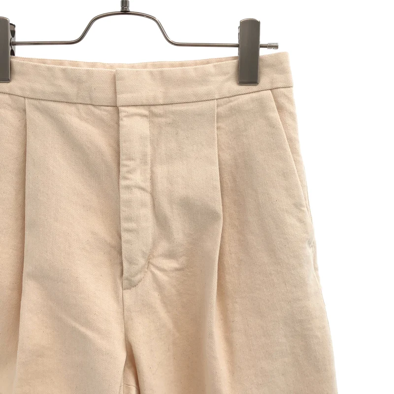 BEIGE， / ベイジ | コットン 2タックパンツ | 2 | レディース