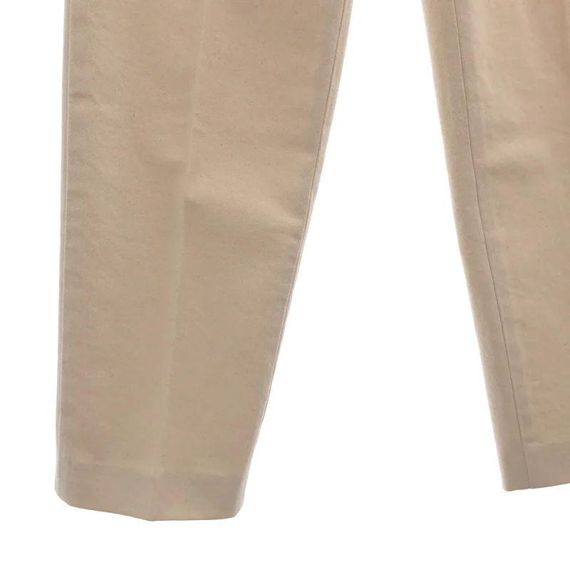 BEIGE， / ベイジ | コットン 2タックパンツ | 2 | レディース