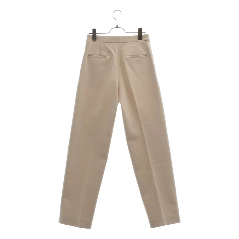 BEIGE， / ベイジ | コットン 2タックパンツ | 2 | レディース