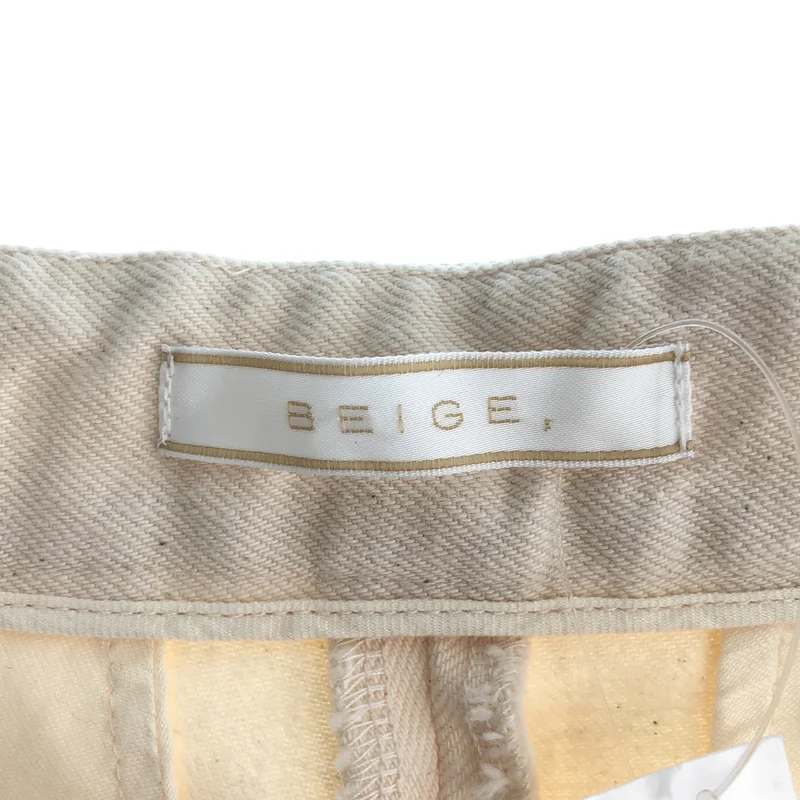 BEIGE， / ベイジ | コットン 2タックパンツ | 2 | レディース