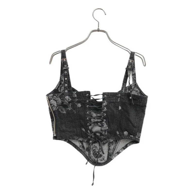 FETICO / フェティコ | 2025AW | STUDIOUS 別注 ROSE DENIM BUSTIER デニム ビスチェ | 2 | レディース
