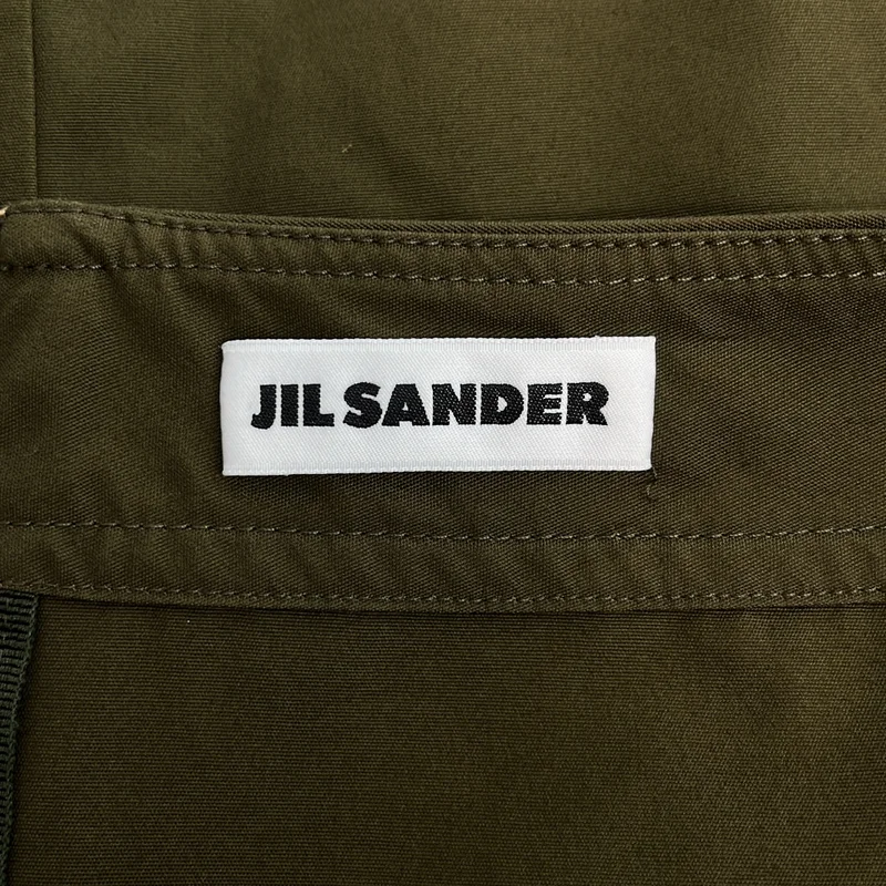 JIL SANDER / ジルサンダー | コットン ラップデザイン ロングスカート | 36 | レディース