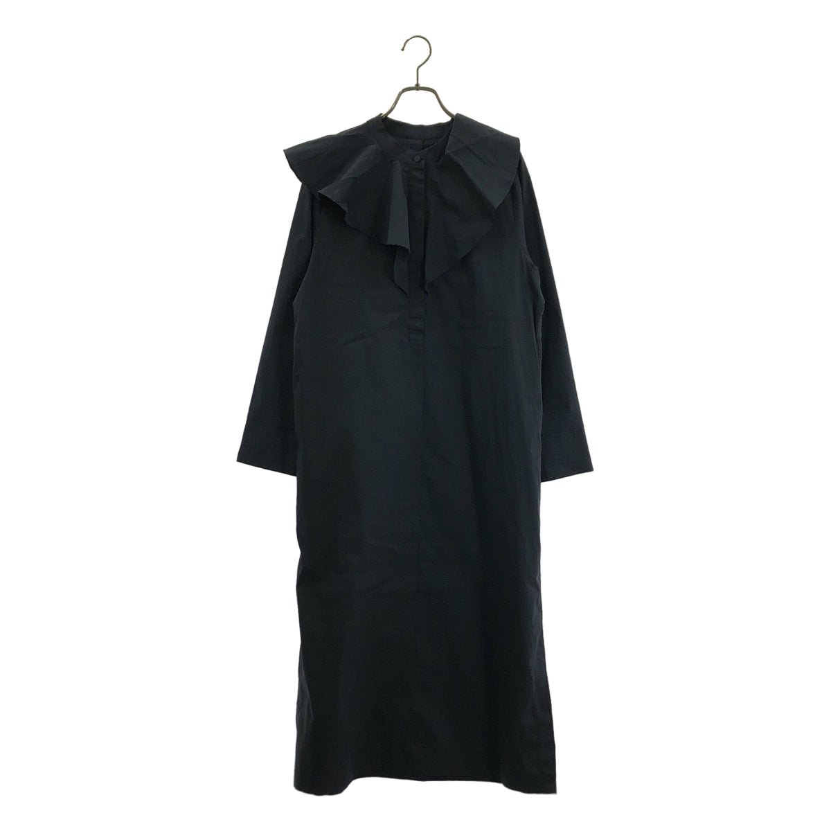 MACHATT / マチャット | ラッフルカラー シャツ ドレス ワンピース | F