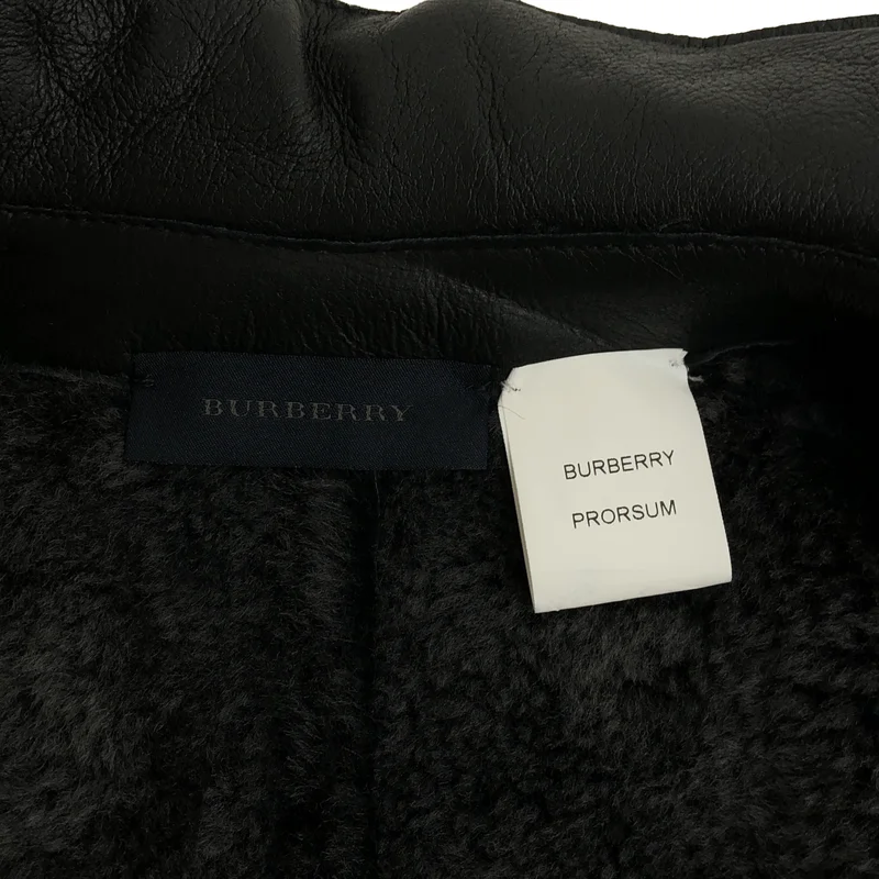 BURBERRY PROSUM / バーバリープローサム | ムートン コート 650200 | 38 | レディース