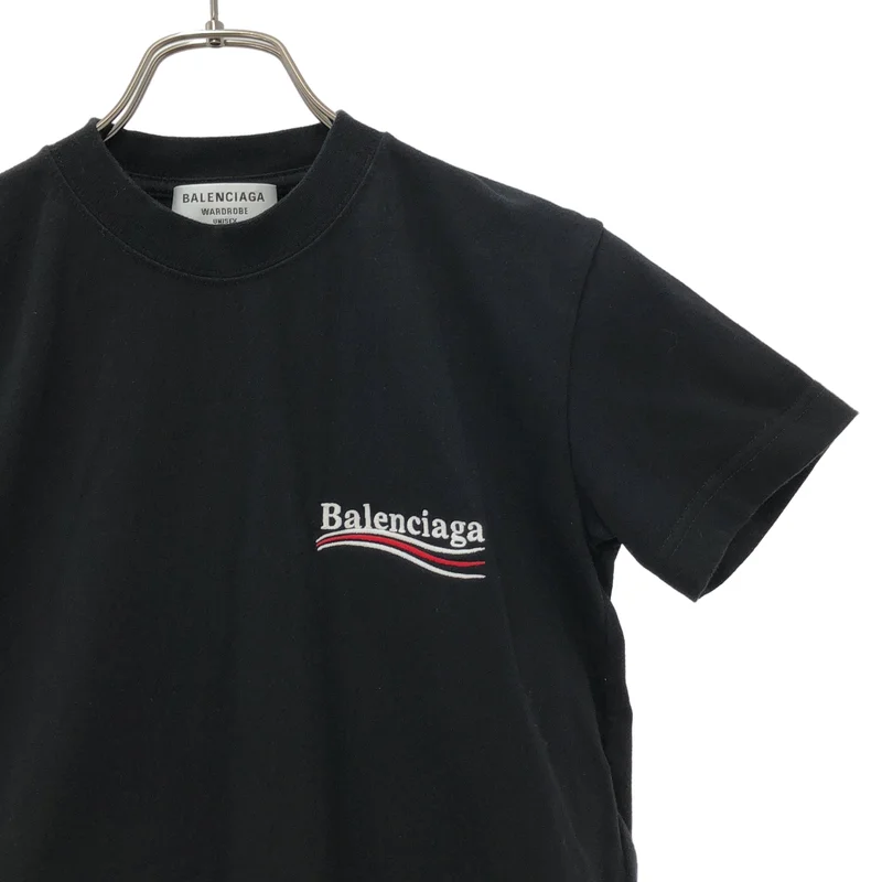 BALENCIAGA / バレンシアガ | 刺しゅうロゴ Tシャツ_半袖 | S | メンズ