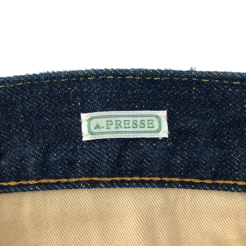 A.PRESSE / アプレッセ | Washed Denim Pants E パンツ AP-4005 | 32/30 | メンズ