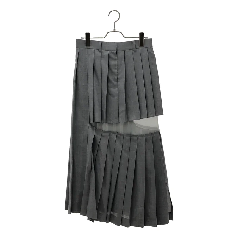 sacai / サカイ | プリーツ スカート 22-06052 | 1 | レディース
