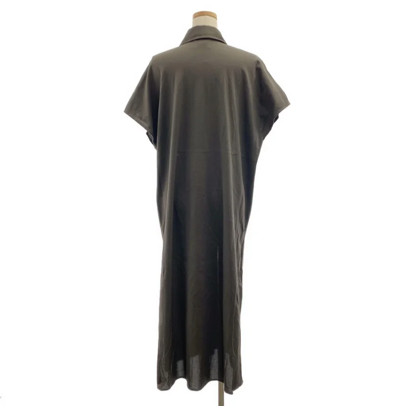 THE RERACS / ザリラクス | 2023AW | × Edition / エディション / 別注 コットン ノースリーブ ポロワンピース | 36 | レディース