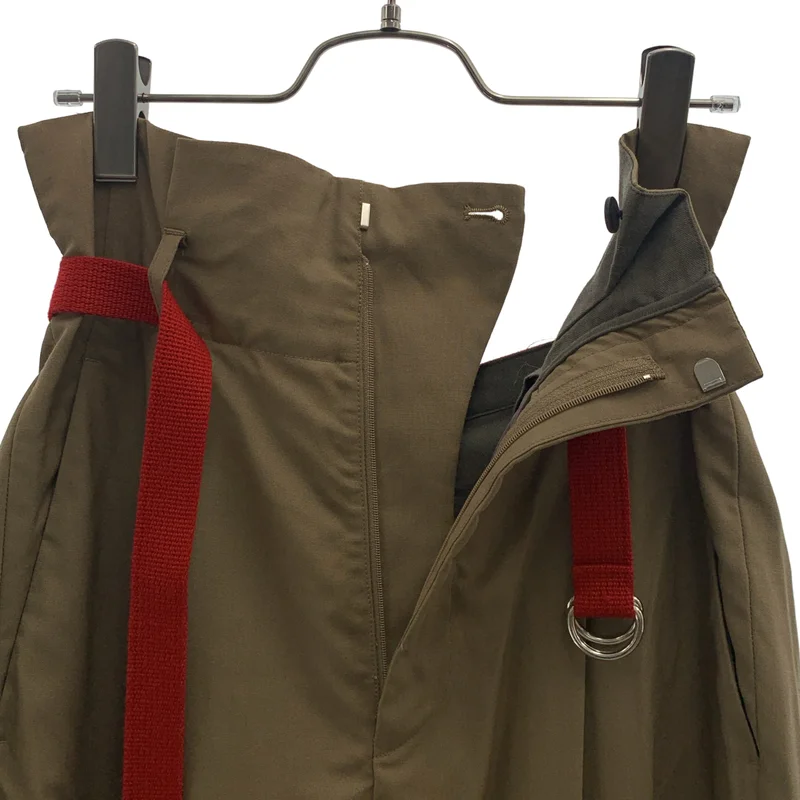 kolor / カラー | 2023SS | ウール ベルテッド ワイドスラックス | 3 | レディース