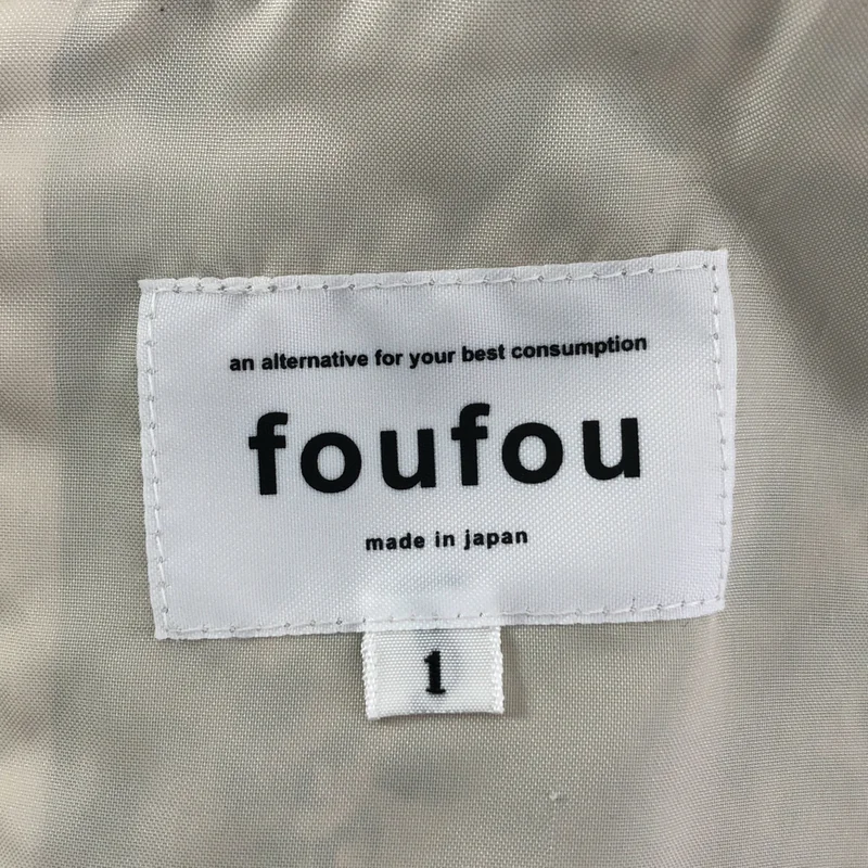 foufou / フーフー | 2023SS | 総柄 ピンタック ボリューム ドレス ワンピース / 総裏地 | 1 | レディース