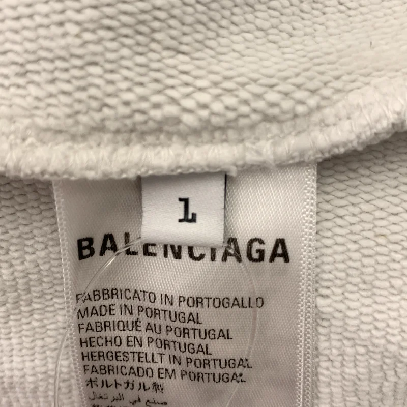 BALENCIAGA / バレンシアガ | 2022AW | ×adidas / ロゴ 刺しゅう クルーネック スウェット | L | メンズ