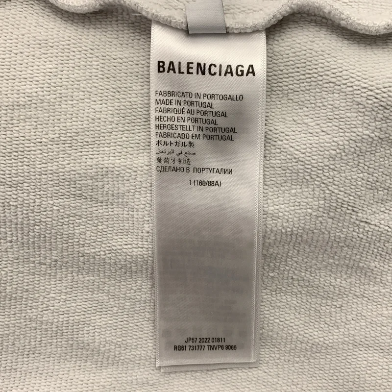 BALENCIAGA / バレンシアガ | 2022AW | ×adidas / ロゴ 刺しゅう クルーネック スウェット | L | メンズ