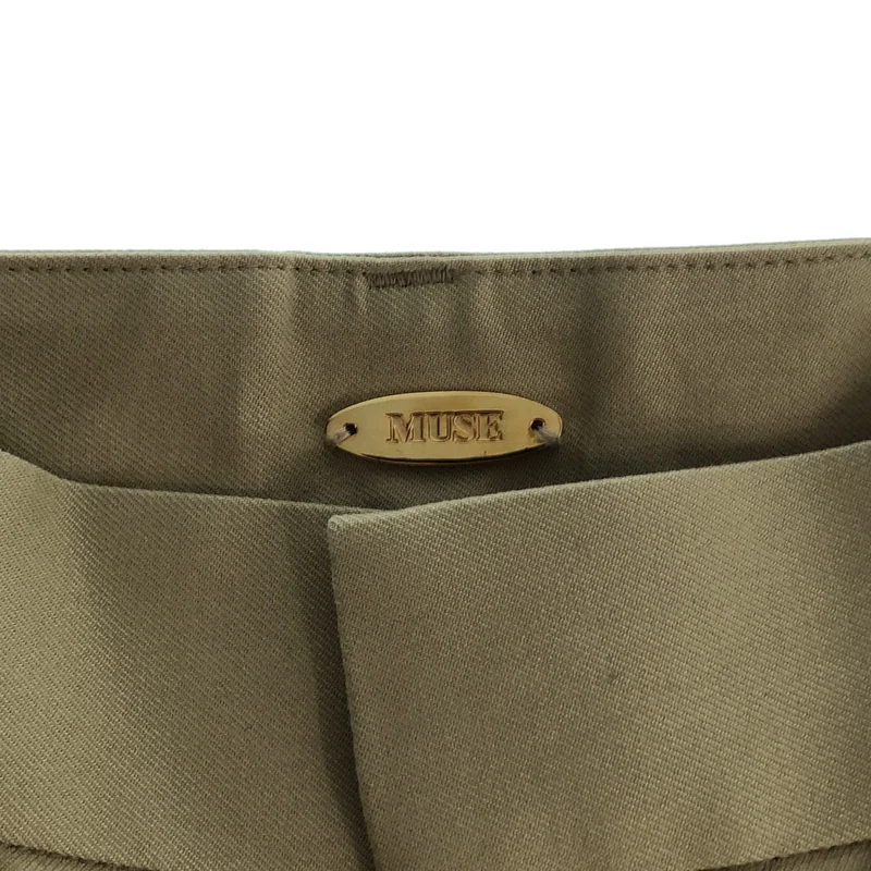 MUSE de Deuxieme Classe / ミューズドゥーズィーエムクラス | 2023SS | TUCK CHINO / チノ タック ワイドパンツ | 36 | レディース