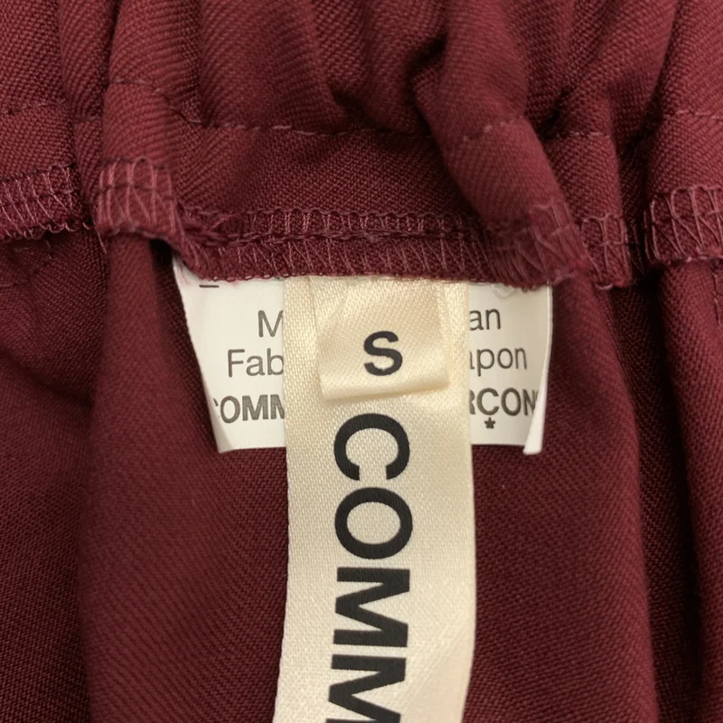 COMME des GARCONS / コムデギャルソン | 2020AW | ウール 断ち切り プリーツ スカート | S | レディース