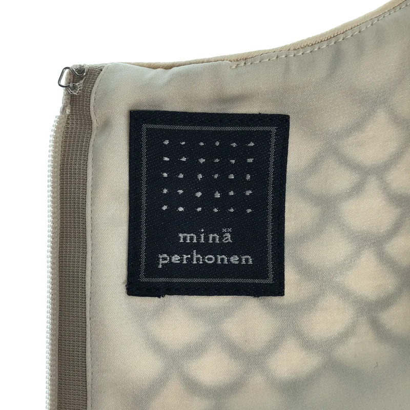 mina perhonen / ミナペルホネン | 2020SS | mermaid / エンブロイダリー ワンピース / 裏地付き | 36 | レディース