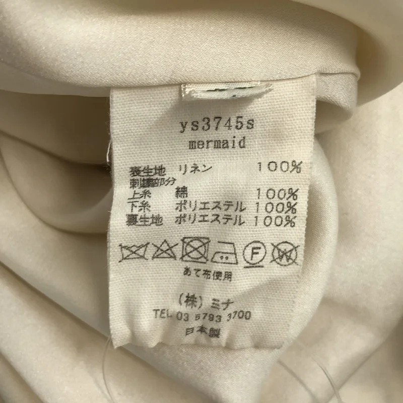mina perhonen / ミナペルホネン | 2020SS | mermaid / エンブロイダリー ワンピース / 裏地付き | 36 | レディース