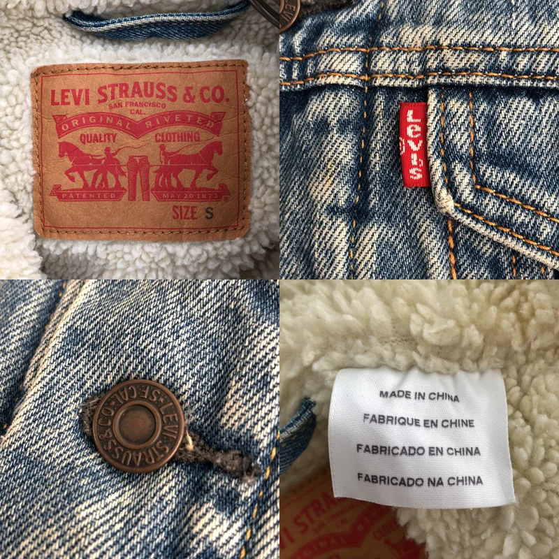 Levi's / リーバイス | BOA DENIM JACKET ボア デニムジャケット | S | メンズ
