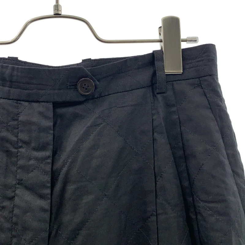 DRIES VAN NOTEN / ドリスヴァンノッテン | シルク コットン キルティングパンツ | 36 | レディース