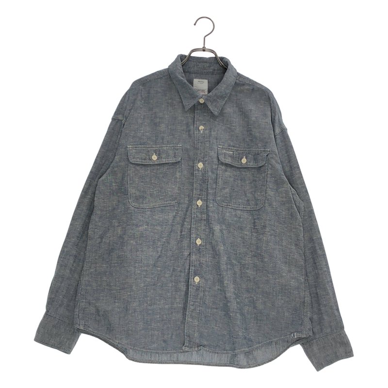 visvim / ビズビム | 2024AW | LANGER CHAMBRAY L/S / シャンブレーシャツ | 2 | メンズ