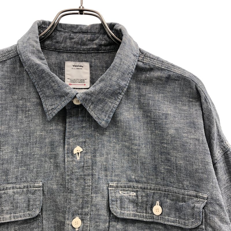 visvim / ビズビム | 2024AW | LANGER CHAMBRAY L/S / シャンブレーシャツ | 2 | メンズ