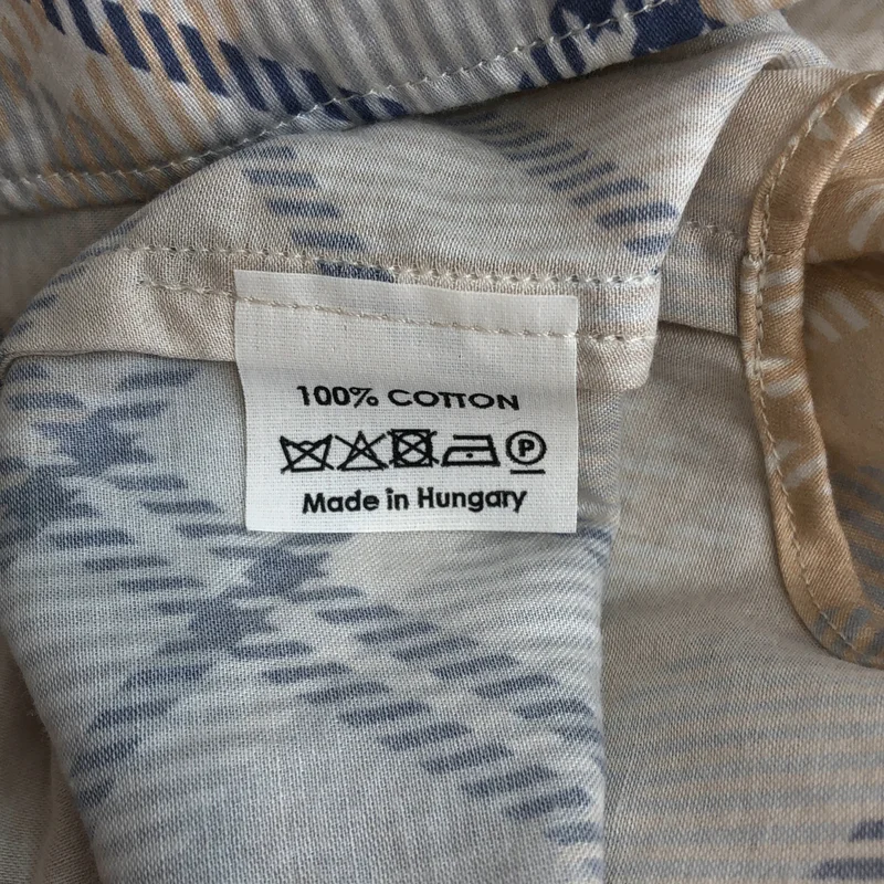 DRIES VAN NOTEN / ドリスヴァンノッテン | コットン チェック ハーフスリーブ ドローストリングワンピース | 36 | レディース