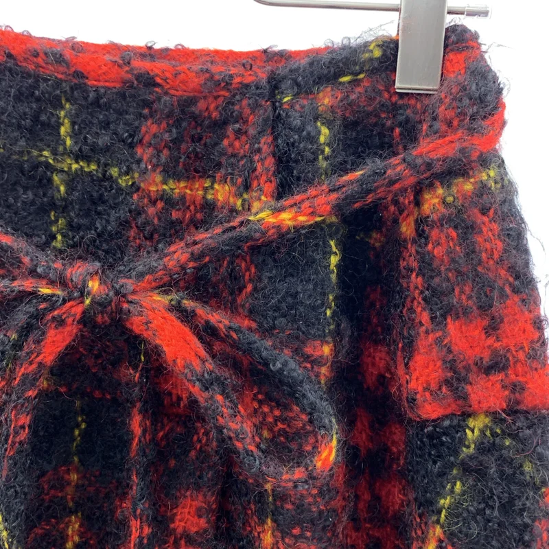 tricot COMME des GARCONS / トリココムデギャルソン | 2002AW | ウール モヘヤ アシンメトリー スカート / 総裏地 |