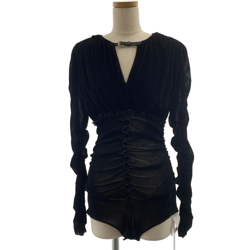 FETICO / フェティコ | × THE TOKYO 別注 TULLE GATHERED BODYSUIT ボディスーツ トップス | 38 | レディース