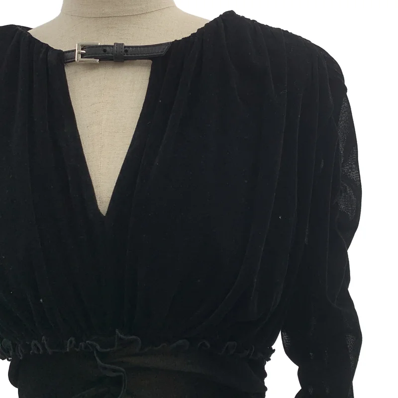 FETICO / フェティコ | × THE TOKYO 別注 TULLE GATHERED BODYSUIT ボディスーツ トップス | 38 | レディース