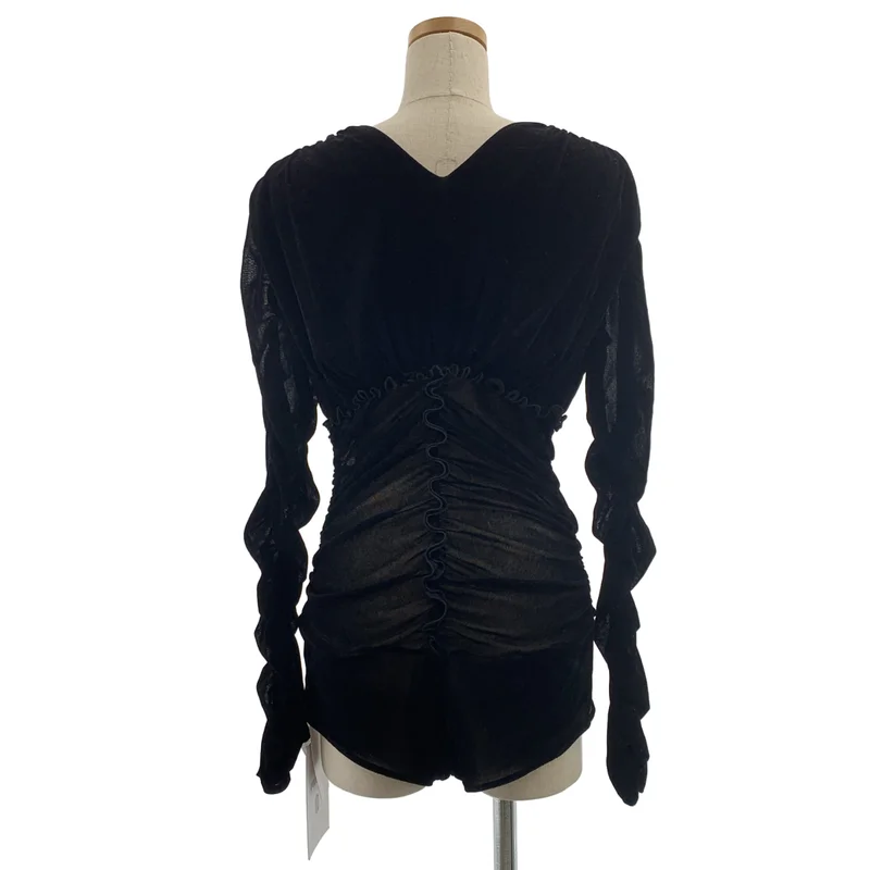 FETICO / フェティコ | × THE TOKYO 別注 TULLE GATHERED BODYSUIT ボディスーツ トップス | 38 | レディース