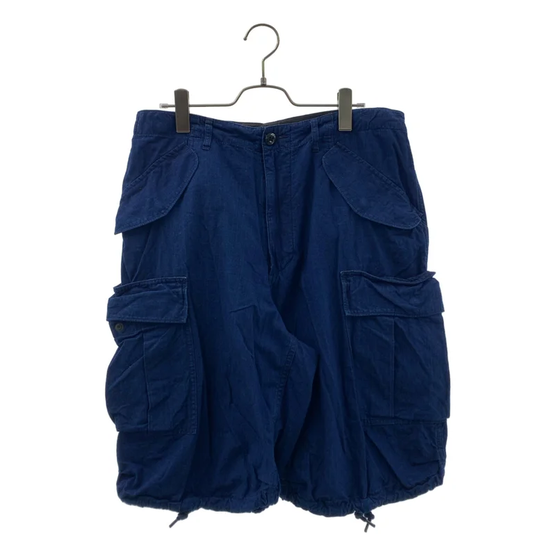 BEAMS PLUS / ビームスプラス | MIL 6Pocket Indigo Rip Stop カーゴ ショートパンツ |