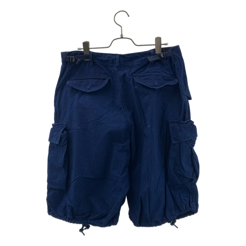 BEAMS PLUS / ビームスプラス | MIL 6Pocket Indigo Rip Stop カーゴ ショートパンツ |
