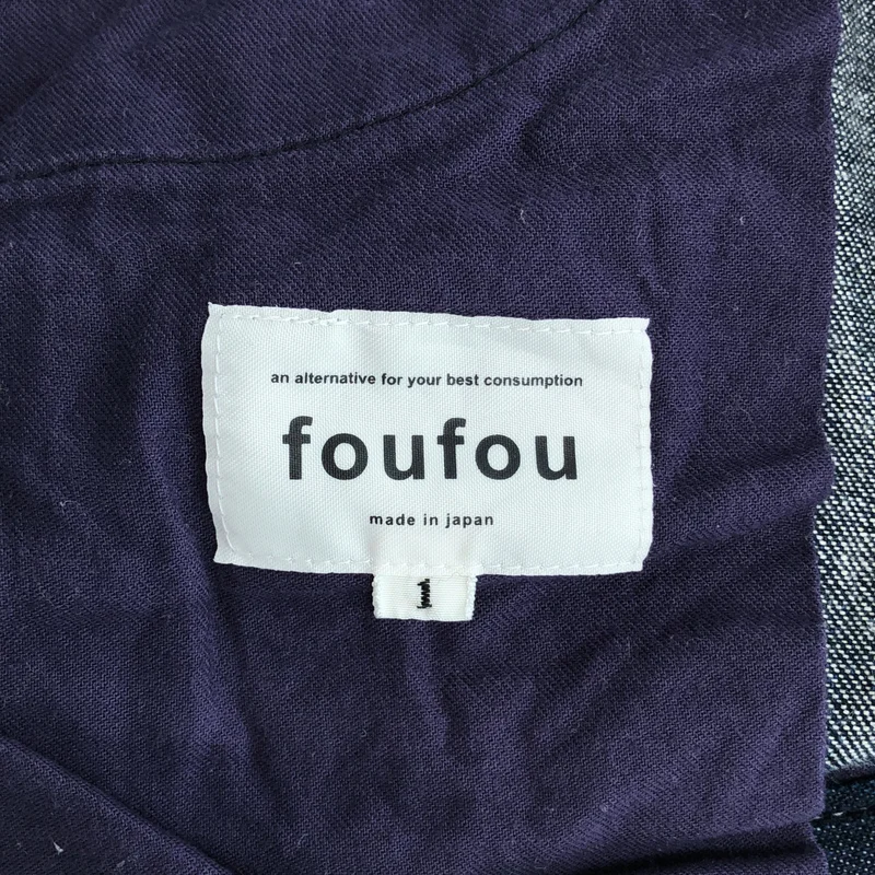 foufou / フーフー | ベルテッドデニムパンツ | 1 | レディース