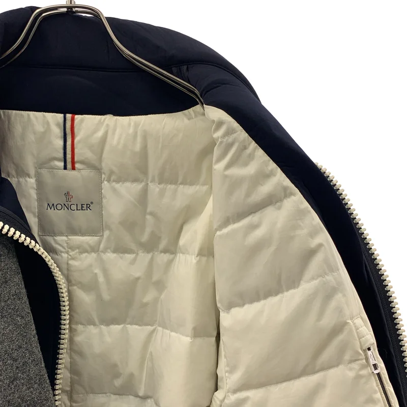 MONCLER / モンクレール | MAX GIUBBOTTO スタンドカラー ドッキング ダウンチェスターコート | 2 | メンズ