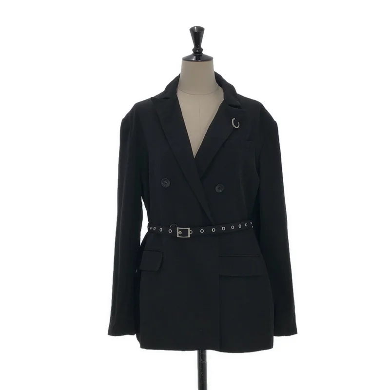JOSE MOON / ジョゼムーン | BELTED TAILORED JACKET テーラードジャケット | 38 | レディース