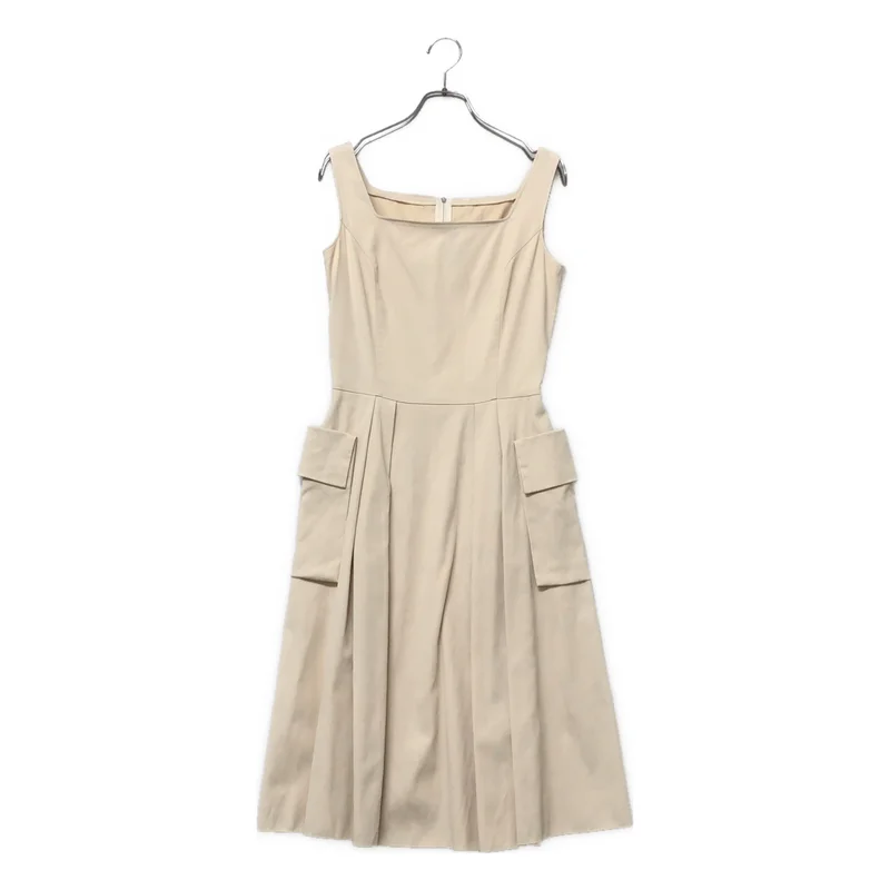 FOXEY NEW YORK / フォクシーニューヨーク | ダブルポケット バックジップ ワンピース | 38 | レディース