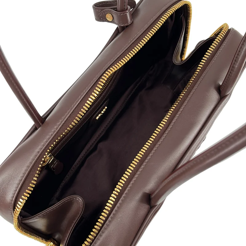 （新品）miumiuレザートップハンドル バッグ ボー miu miu / ミュウミュウ | ボー レザー トップハンドルバッグ | TU