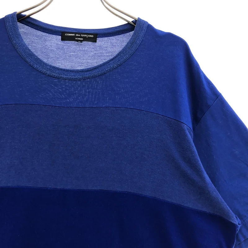 COMME des GARCONS HOMME / コムデギャルソンオム | 2016SS | 染色加工 ボーダー Tシャツ | L | メンズ
