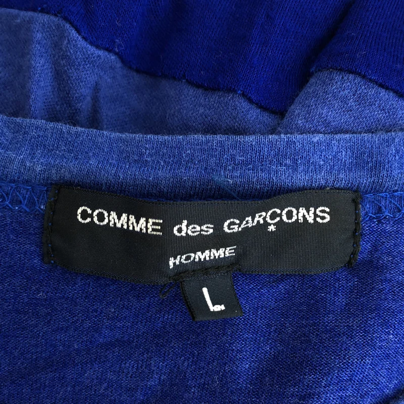 COMME des GARCONS HOMME / コムデギャルソンオム | 2016SS | 染色加工 ボーダー Tシャツ | L | メンズ
