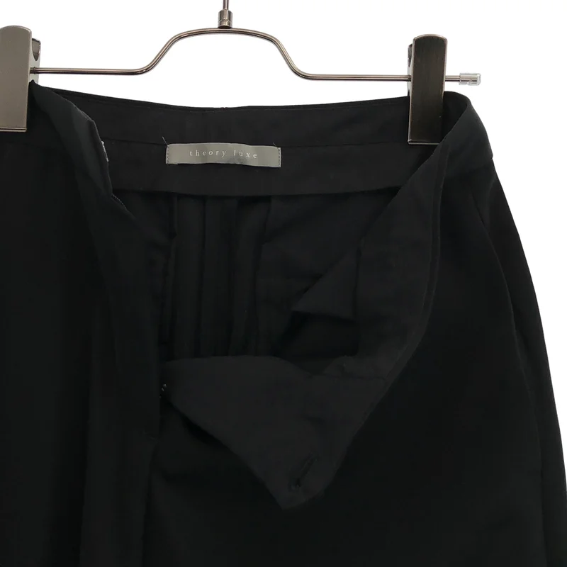 theory luxe / セオリーリュクス | 2022AW | Orchard Sub Bopy アセテート ワイドパンツ | 36 | レディース