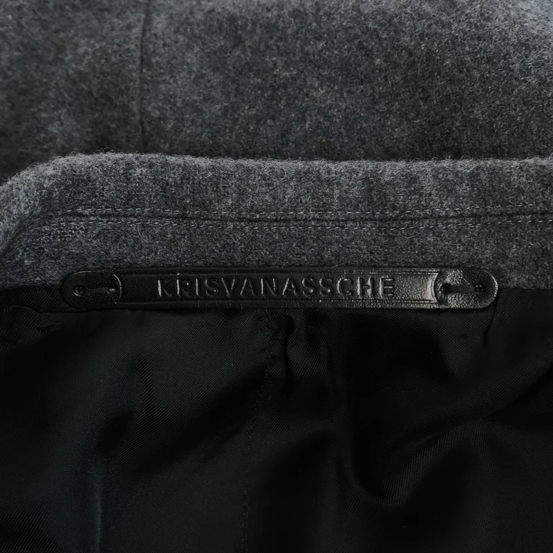 KRIS VAN ASSCHE / クリスヴァンアッシュ | ウール カシミヤ テーラードジャケット | 46 | メンズ